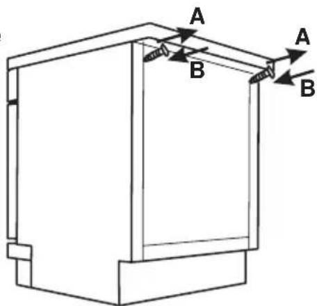 EDESA EDW-6231 WH - Unter der vorhandenen Arbeitsfläche - 1