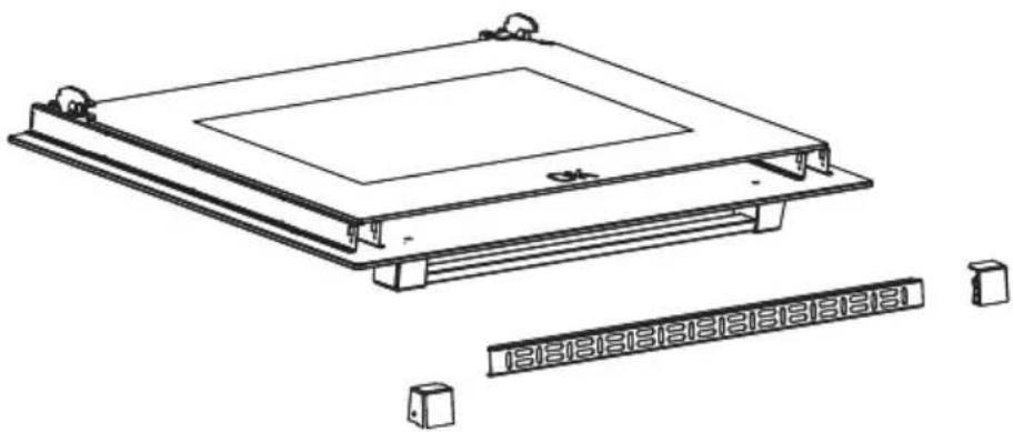 EDESA EOE-7050 WH - Desmontaje del cristal trasero para limpieza - 1