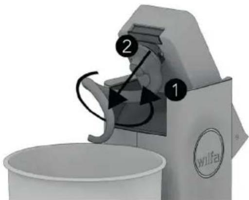 WILFA ProBaker Timer KM2BS-T70 - ATTACH SPIRAL HOOK - 1