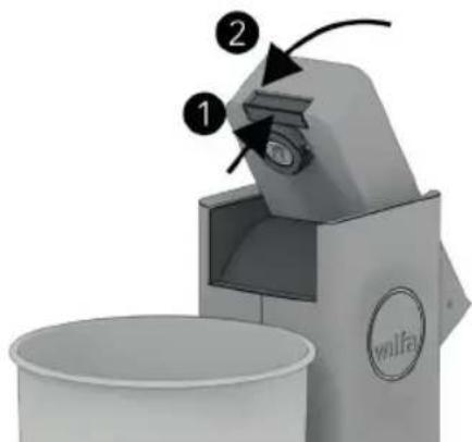 WILFA ProBaker Timer KM2BS-T70 - OPEN MIXER HEAD - 1