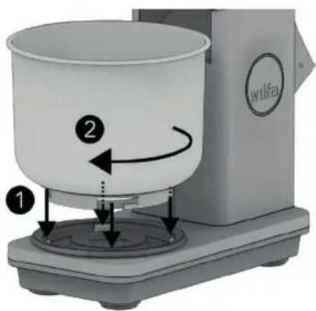 WILFA ProBaker Timer KM2BS-T70 - FERMER LA TÉTE - 1