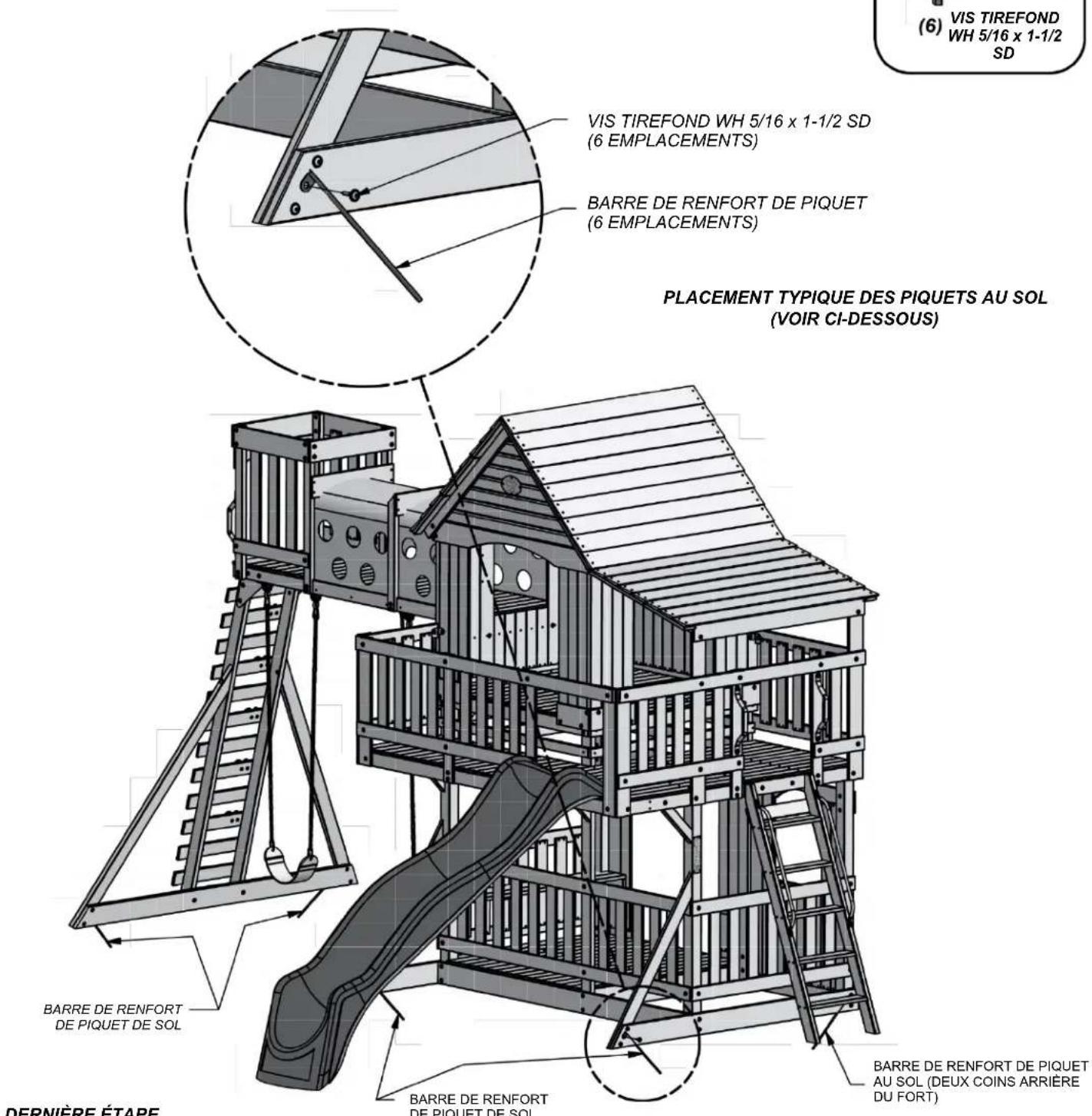 Backyard Discovery Woodridge - REMARQUE: - 2