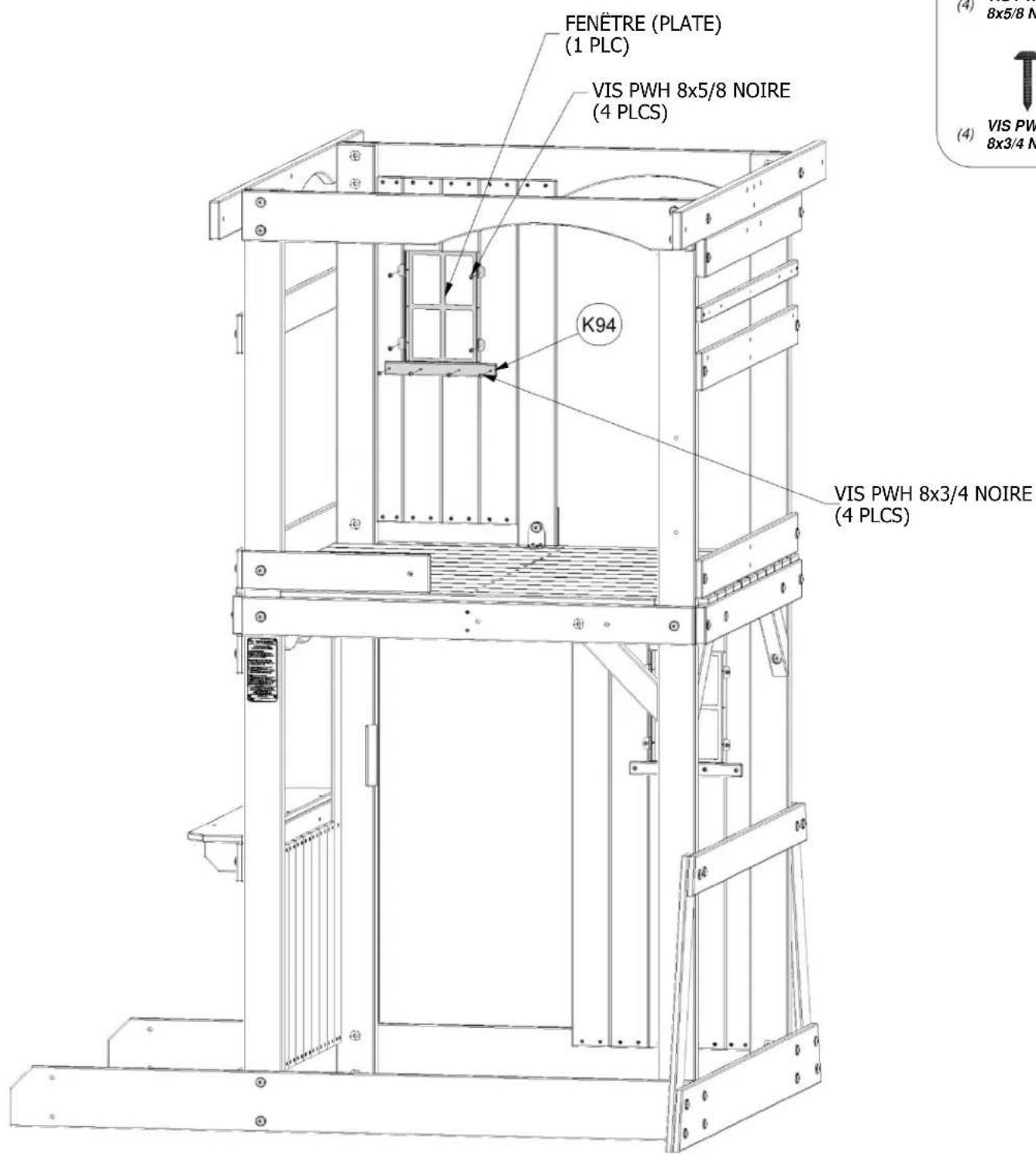Backyard Discovery Lakewood - Scannez pour des instructions 3D faciles - 8