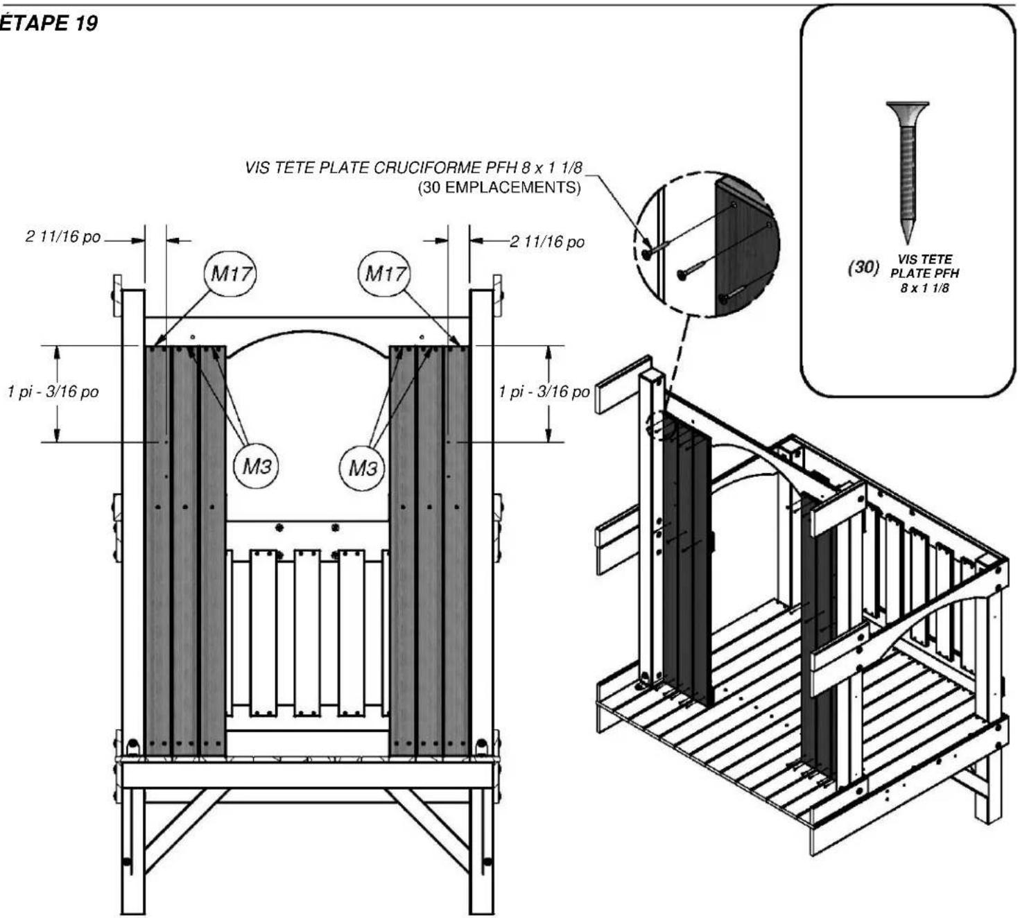 Backyard Discovery Liberty II - Scannez pour des instructions 3D faciles - 32