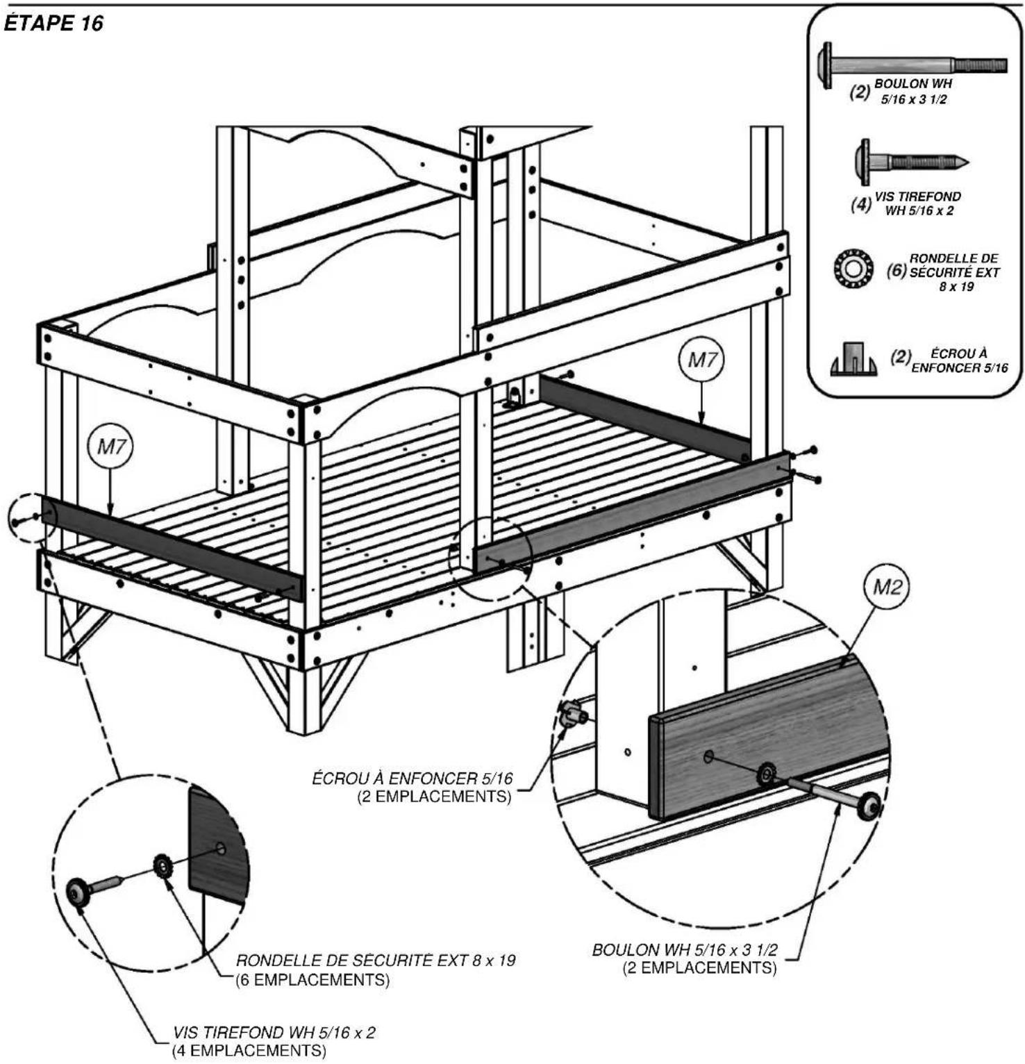 Backyard Discovery Liberty II - Scannez pour des instructions 3D faciles - 24