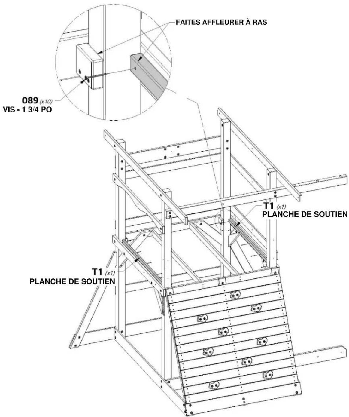 Backyard Discovery Grayson Peak - ÉTAPE 2 - OUTILS NÉCESSAIRES - 27