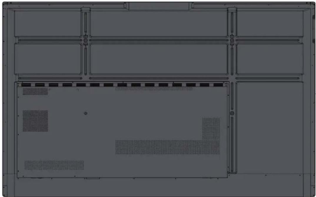 VIEWSONIC ViewBoard IFP8652-1CF - 後面板 - 1