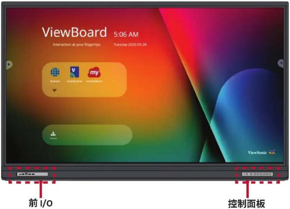 VIEWSONIC ViewBoard IFP6552-1CF - 前面板 - 1