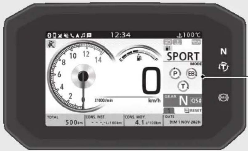 Honda CB1000RA (2024) - Instruments - 1