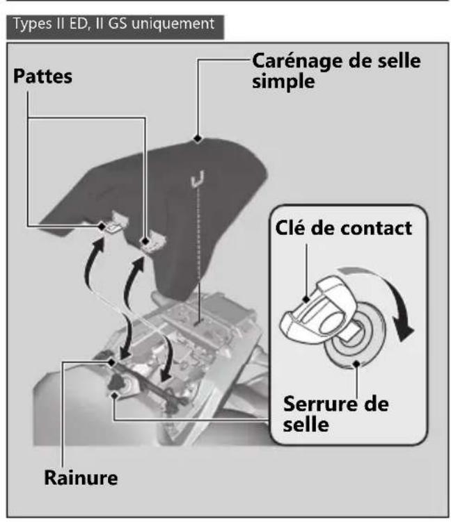 Honda CB1000RA (2024) - Carénage de selle simple - 1