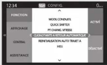 Honda CB1000RA (2024) - CLIGNOTANTS A RETOUR AUTOMATIQUE - 1