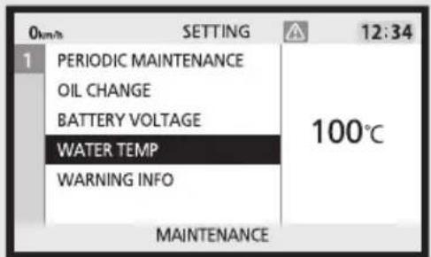 Honda CB650RAC (2024) - TEMP. EAU - 1