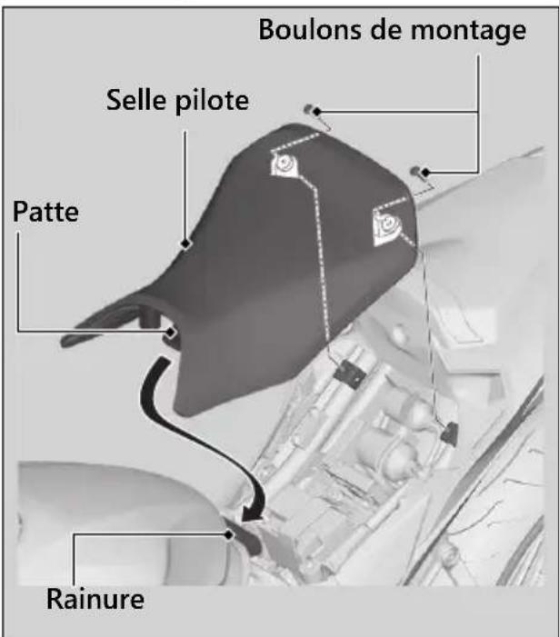 Honda CB500FA (2024) - Selle pilote - 1