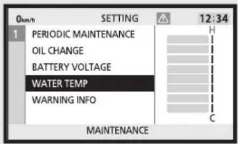 Honda CB500FA (2024) - TEMP. EAU - 1