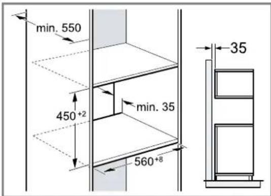 BOSCH CMA585GS1 - Inbouw in een hoge kast - 1