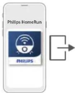 PHILIPS HomeRun 2000 Series XU2000 - Sette opp Wi-Fi-tilkobling - 1