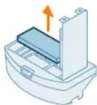 PHILIPS HomeRun 2000 Series XU2000 - Pulizia del contenitore della polvere e del filtro lavabile - 4
