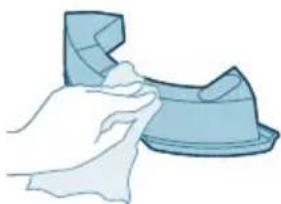 PHILIPS HomeRun 2000 Series XU2000 - Czyszczenie zbiornika wody - 6