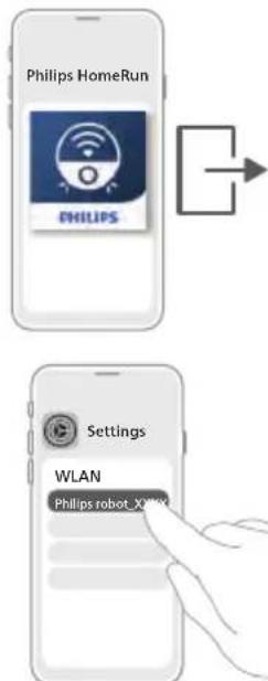 PHILIPS HomeRun 2000 Series XU2000 - Wi-Fi-ühenduse seadistamine - 1