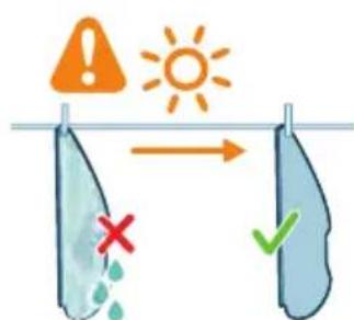 PHILIPS HomeRun 2000 Series XU2000 - Очищення накладки для волого прибирання - 4
