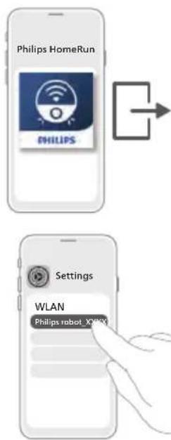 PHILIPS HomeRun 2000 Series XU2000 - Impostazione della connessione Wi-Fi - 1