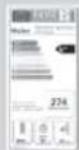 HAIER HSW79F18ANMM - Hinweis: Wassertank - 2