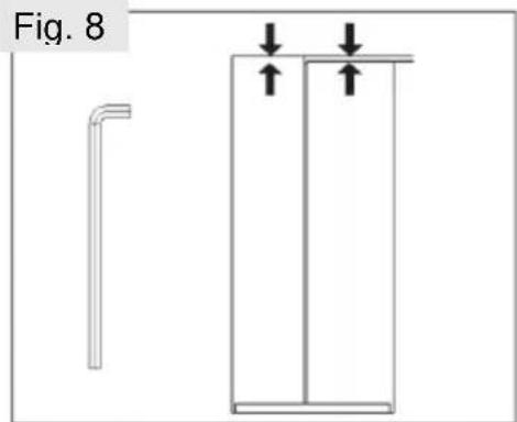 HAIER HSW79F18ANMM - Reglarea fină a uşilor - 1