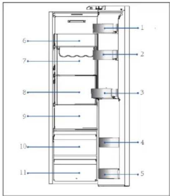 HAIER HSW79F18ANMM - Bewaren in het koelkastcompartiment - 1