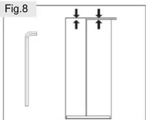 HAIER HSW79F18ANMM - Ajuste de las puertas - 1