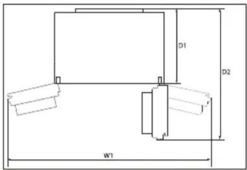 HAIER HSW79F18ANMM - Ventilaton cross-section - 1