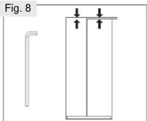 HAIER HSW79F18ANMM - Réglage fin des portes - 1