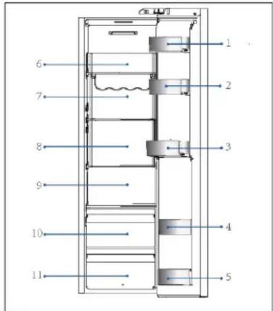 HAIER HSW79F18ANMM - Uložení do prostoru chladničky - 1