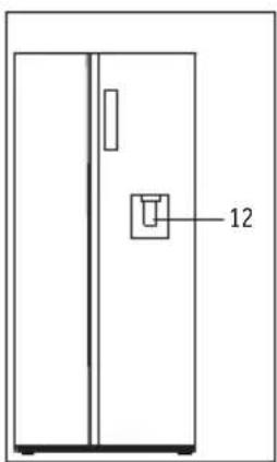 HAIER HSW79F18ANMM - B: Refrigerator compartment - 1