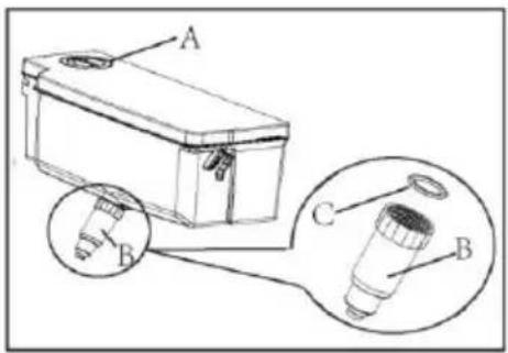 HAIER HSW79F18ANMM - Installation des Wassertanks (HSW59F18DW\*) - 1