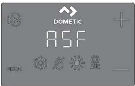 DOMETIC CapTouch - F/6/6 I('nti,i1ac' progra) o0acích chybo0ých 1ó(ú - 1
