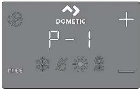 DOMETIC CapTouch - F/6/1 I' i' šana progra) ) ēšanas r' žī) ā - 1