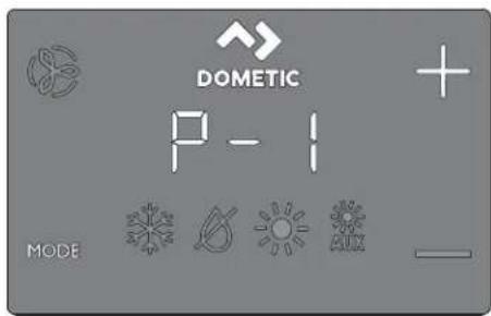 DOMETIC CapTouch - F/6/1 Вли"ане в режи-а на програ-иране - 1
