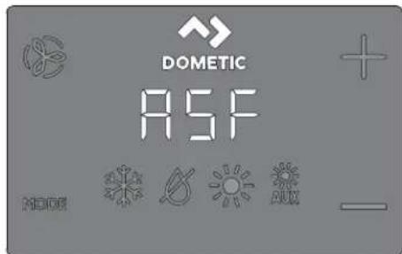 DOMETIC CapTouch - F/6/6 Αναγνώριση των κωδικώνβλάβης προγραμματισμού - 1