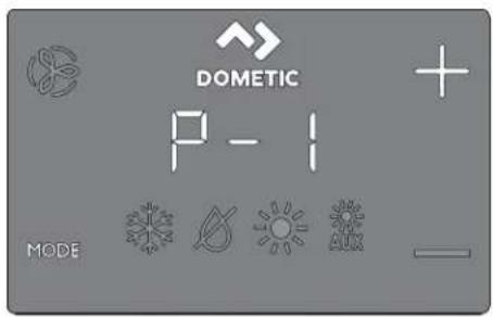DOMETIC CapTouch - F/6/1 Acc' sar' a) o(ului (' progra) ar' - 1