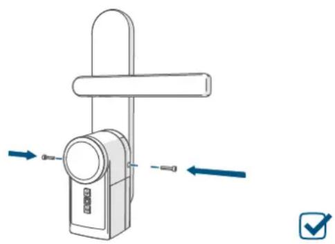 Homematic IP HmIP-DLD-A - Mounting on the door lock cylinder - 7