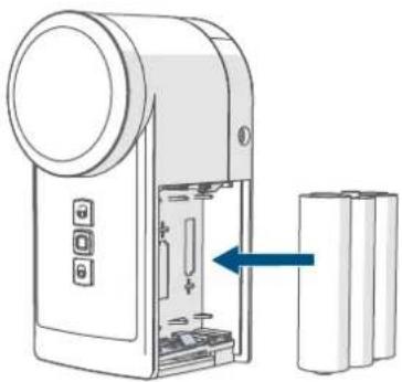 Homematic IP HmIP-DLD-A - Sostituzione delle batterie - 1