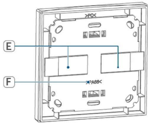 Homematic IP HmIP-STH-A - Montage au moyen de bandes adhésives - 2