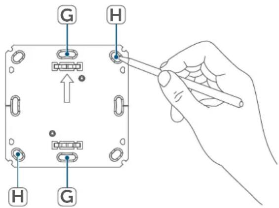 Homematic IP HmIP-STH-A - Schraubmontage - 2