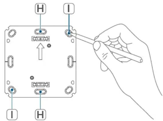 Homematic IP HmIP-STHD-A - Montaggio con viti - 2