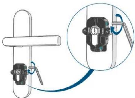 Homematic IP HmIP-DLD-S - Mounting on the door lock cylinder - 4