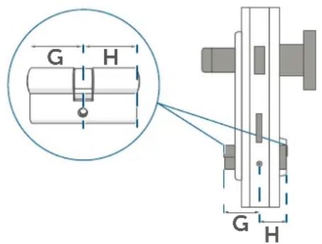 Homematic IP HmIP-DLD-S - Lock cylinder requirements - 2