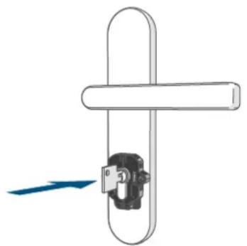 Homematic IP HmIP-DLD-S - Mounting on the door lock cylinder - 6