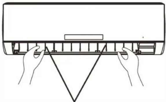 WHIRLPOOL FM07IDU32 - Control del flujo de aire horizontal (manual) - 2