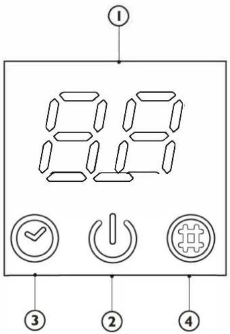 WHIRLPOOL FM07IDU32 - BESCHRIJVING INDICATOREN DISPLAY BEDIENINGSPANEL - 5
