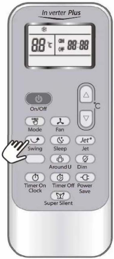 WHIRLPOOL FM07IDU32 - Control del flujo de aire horizontal (manual) - 1
